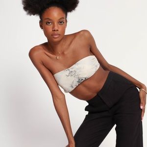 VINTAGE floral scarf